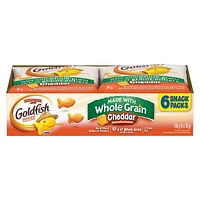 Goldfish Cheddar Crackers Made with Whole Grain Snack Packs