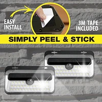 Lumière Murale Solaire Extérieure Sans Fil à DEL Bell + Howell Bionic – Ensemble de 2 Lumière Murale Extérieure