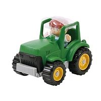 Mini tracteur agricole avec conducteur Kid Connection