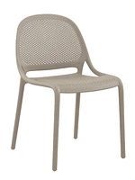 Chaise à dîner sans accoudoirs Summer Greige (4 chaises/boîte)