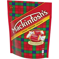 NESTLÉ® MACKINTOSH’S® Holiday Creamy Toffee, Re-Sealable Pouch 246 g