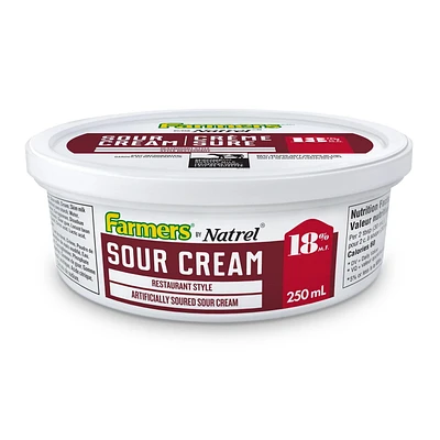 Farmers by Natrel 18% Restaurant Style Sour Cream