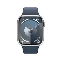 Apple Watch Série 9 GPS Clairement brillante.