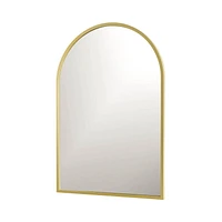 Emmerson Arched PS Mirror Gold, 20x30"
