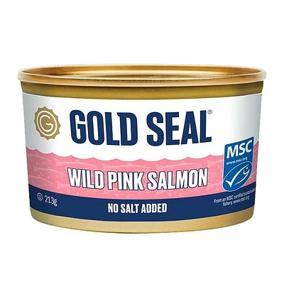 Gold Seal Saumon rose sauvage Sans sel ajouté GS SAUMON ROSE SANS SEL 213G