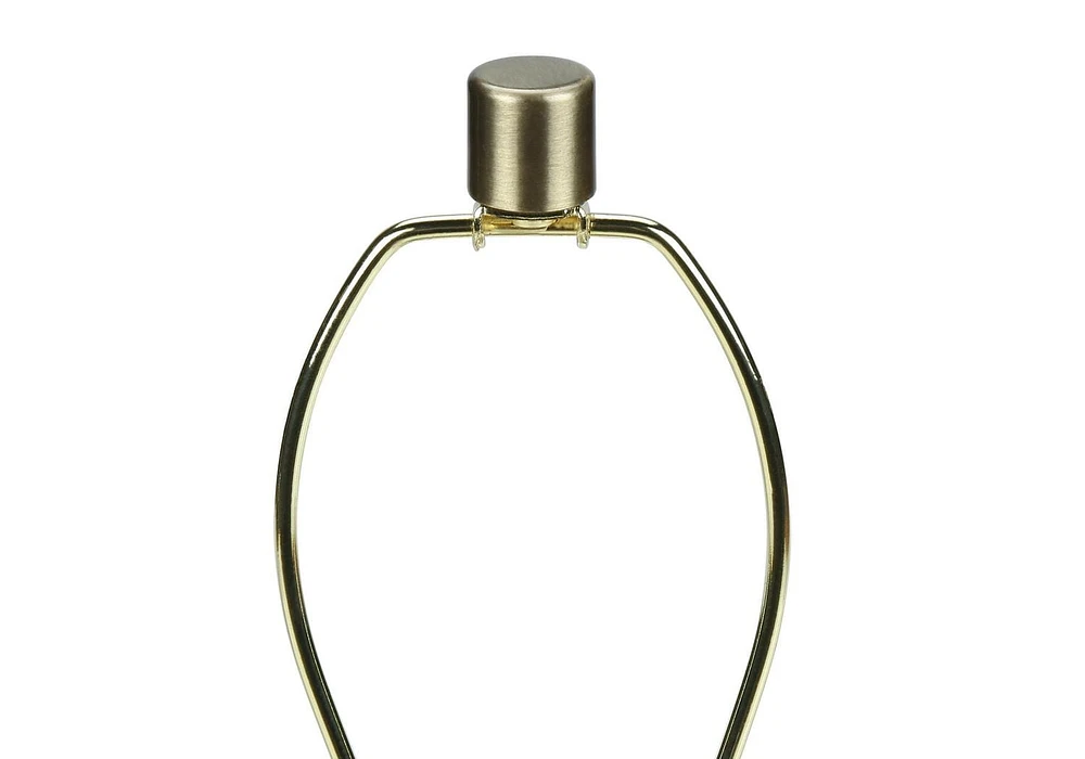 Monarch Specialties  Luminaire, 24"h, Lampe De Table, Résine Crémeuse, Teinte Ivoire / Crème, Transitionnel