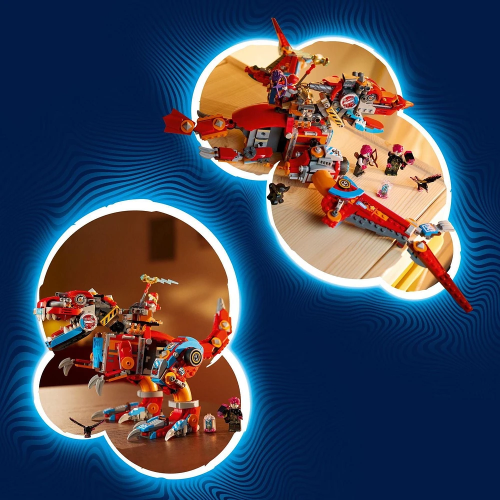 LEGO DREAMZzz Le robot dinosaure C-Rex de Cooper 71484 Ensemble de construction (917 pièces)