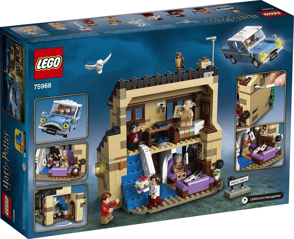 LEGO Harry Potter 4 Privet Drive 75968 Ensemble de construction Comprend 797 pièces, 8+ ans