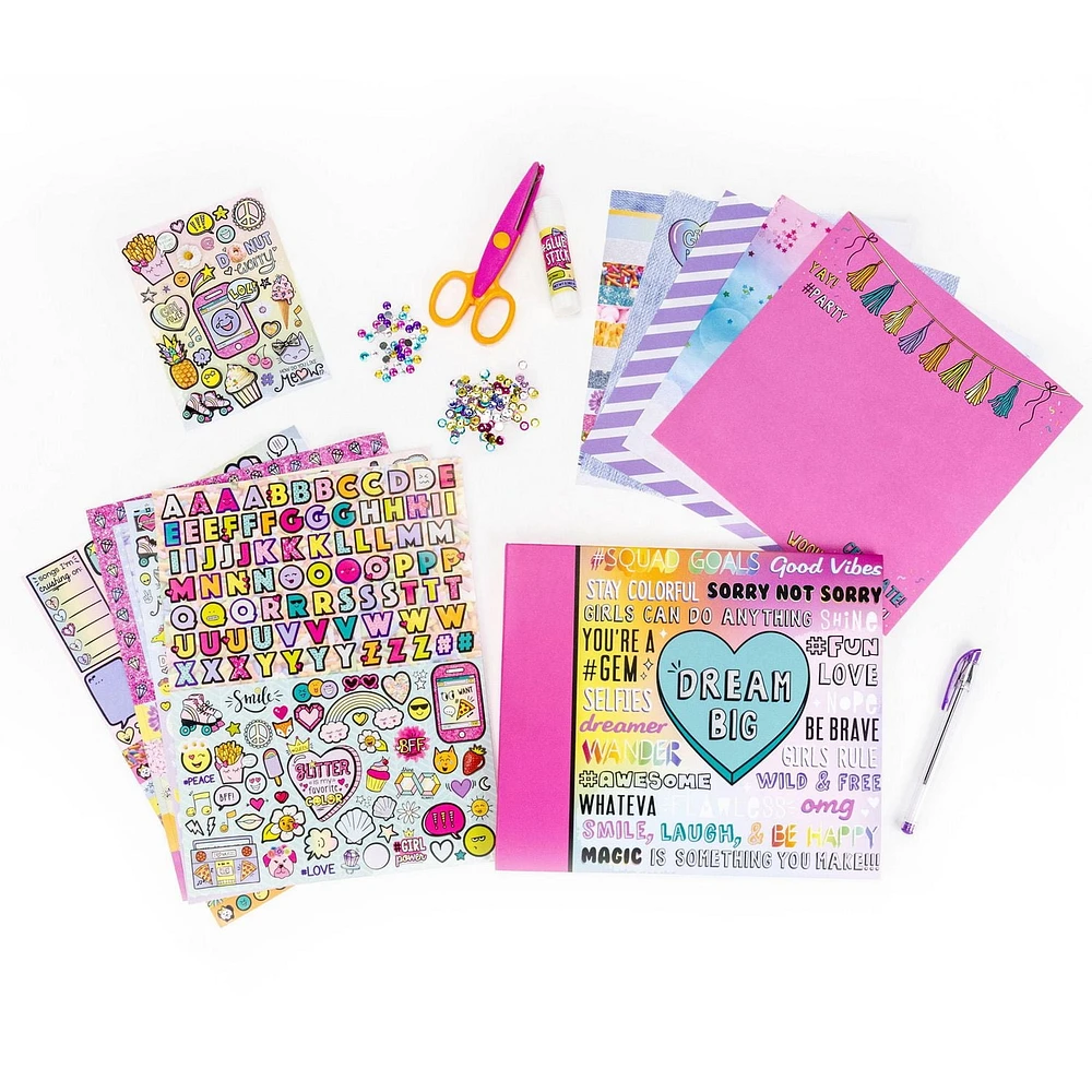 Just My Style Ultimate Scrapbook Kit, 6 years & up