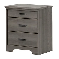 Meubles South Shore, collection Versa, Table de nuit avec station de chargement
