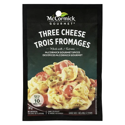McCormick Gourmet, qualité supérieure, mélange pour sauce sèche, trois fromages 38 g