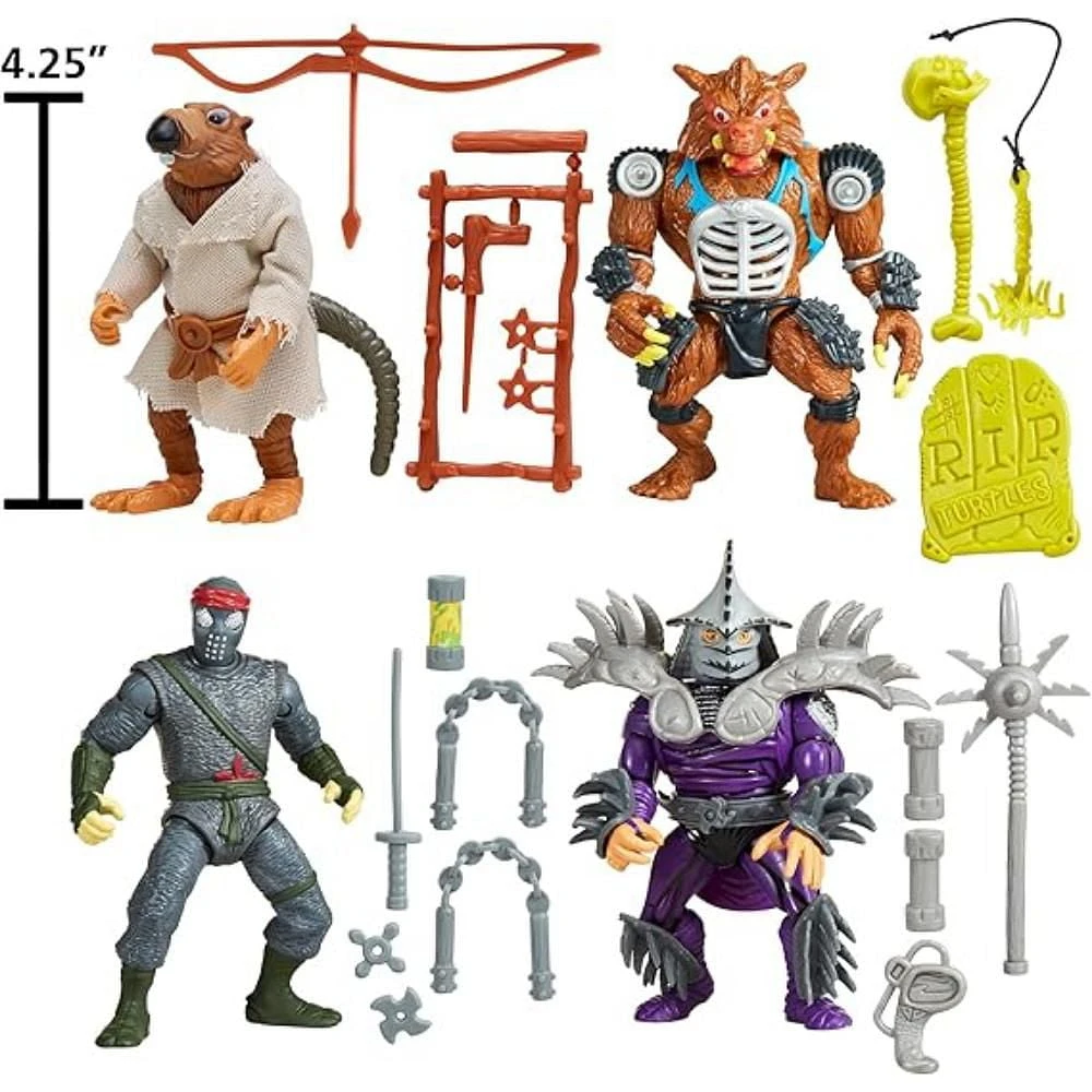 PlayMates Teenage Mutant Ninja Turtles Classic Movie Star Mutants