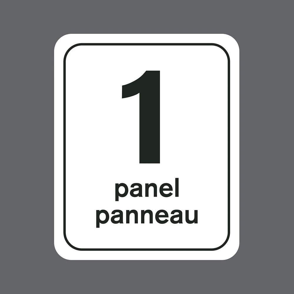 Panneau de rideau obscurcissant hometrends 63 po en similisoie avec oeillets a