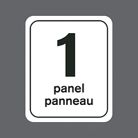 Panneau de rideau obscurcissant hometrends 63 po en similisoie avec oeillets a