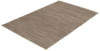 ECARPETGALLERY 5'3" x 7'7" Contemporary Cowhide Patchwork Handmade Area Rug for Living Room, Dining Room and Bedroom in Brown