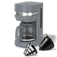 Starfrit Cafetière de 10 tasses - gris
