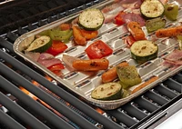 6 Plateaux de grillade en aluminium Plateau de barbecue en aluminium