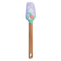 Way to Celebrate 12-inch Silicone Spatula, Rabbit, Purple