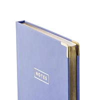 Journal Hilroy® À Bordure Dorée Bleue,7X10 Journal
