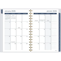 Agenda Petit Mead® Bleu Rétro W/M,26 Agenda