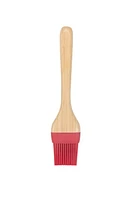 MS SIL/WD BASTING BRUSH, kitchen cooking utensil