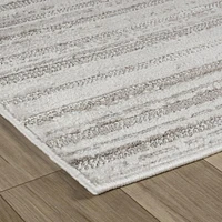 Rug Branch Astra Tapis d'intérieur moderne, gris, géométrique - Salon, Chambre