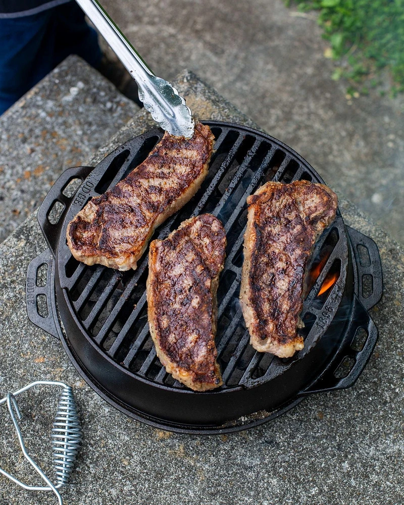 Barbecue rond portatif de 12 po Lodge