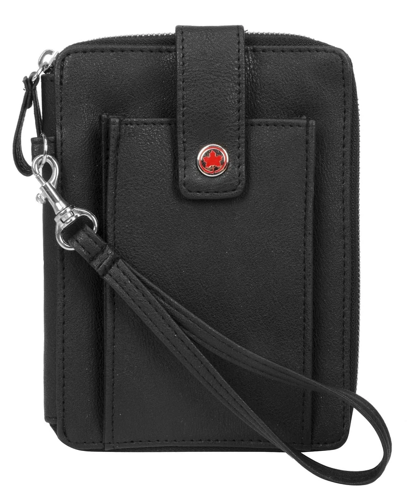 Air Canada RFID Blocking Tech Travel Wallet/Passport Holder, RFID Block