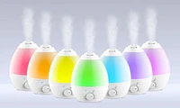 Humidificateur ultrasonique de Bell+Howell qui change de couleur