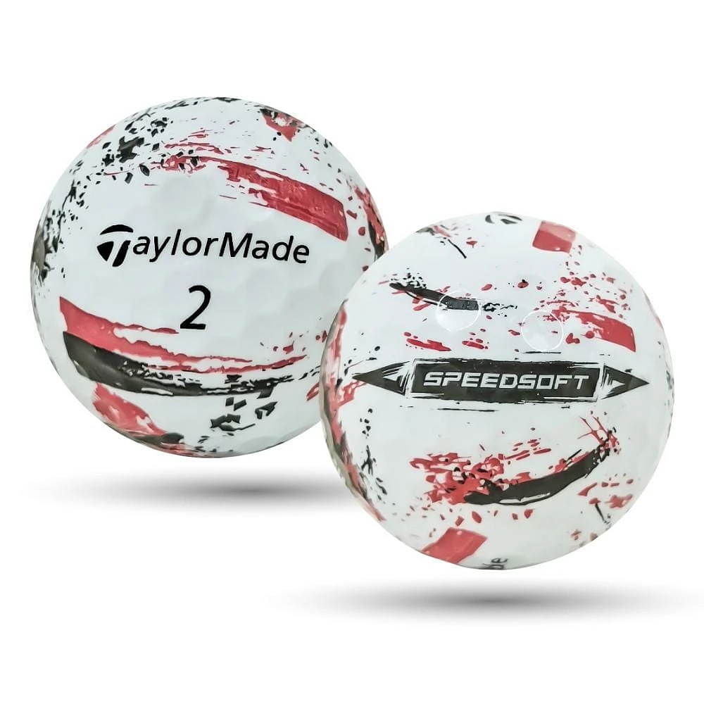 Mulligan - 60 balles de golf récupérées Taylormade SpeedSoft 5A Mint