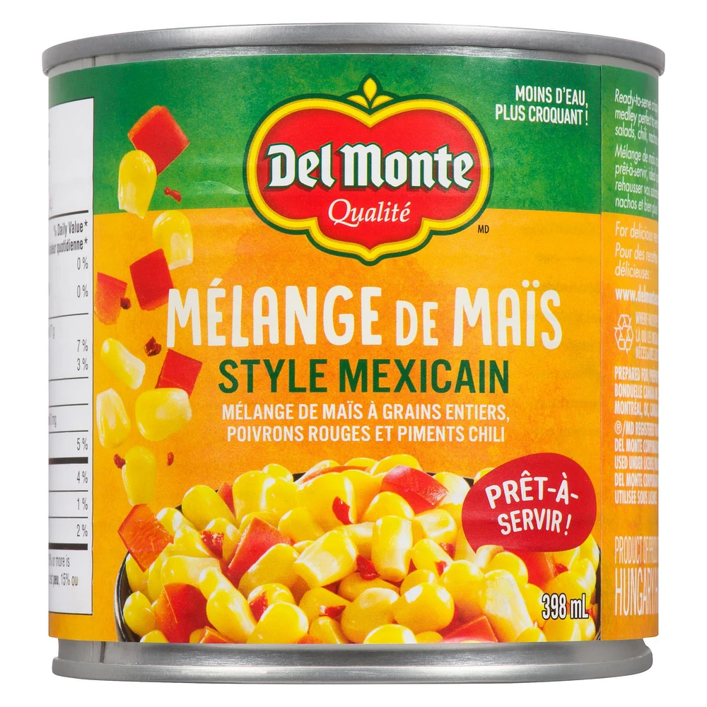Del Monte® Corn Medley Mexican Style 398 mL