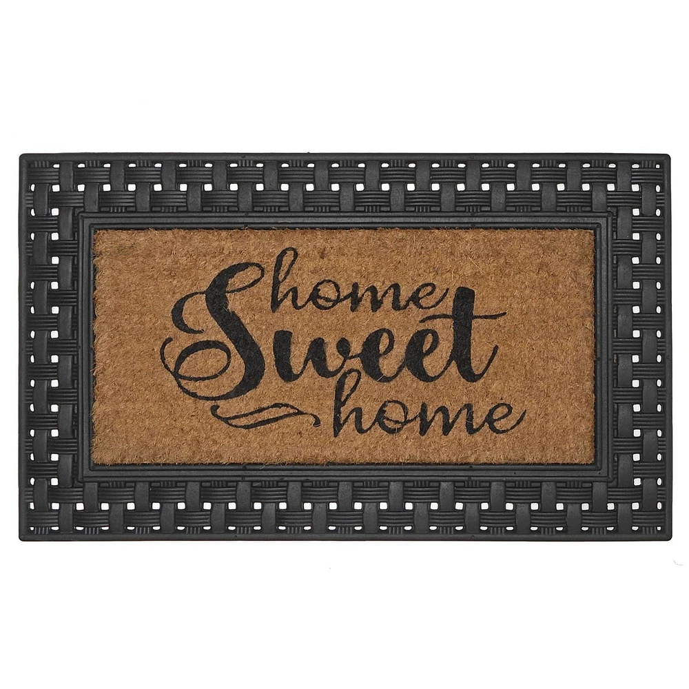 Caoutchouc Et Brosse Mat (Home Sweet Home)
