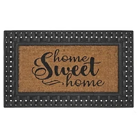 Caoutchouc Et Brosse Mat (Home Sweet Home)