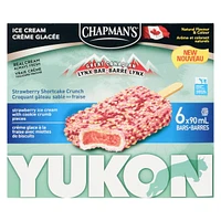 Chapman's Yukon Lynx Strawberry Shortcake Crunch, 6 x 90 mL