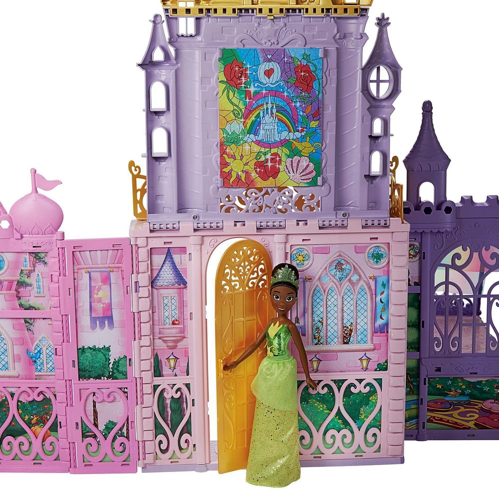 Disney Princess Fold 'n Go Celebration Castle, maison de poupée pliante