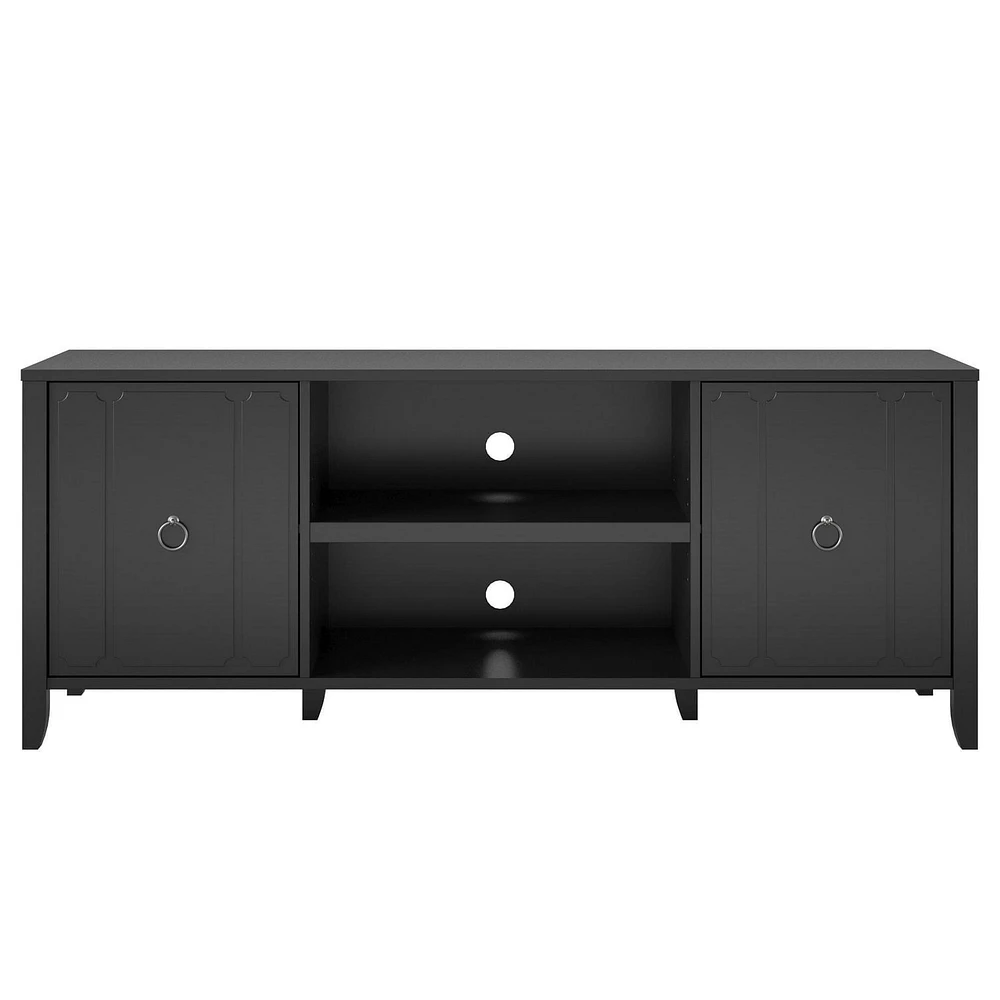 Novogratz Her Majesty TV Stand, White