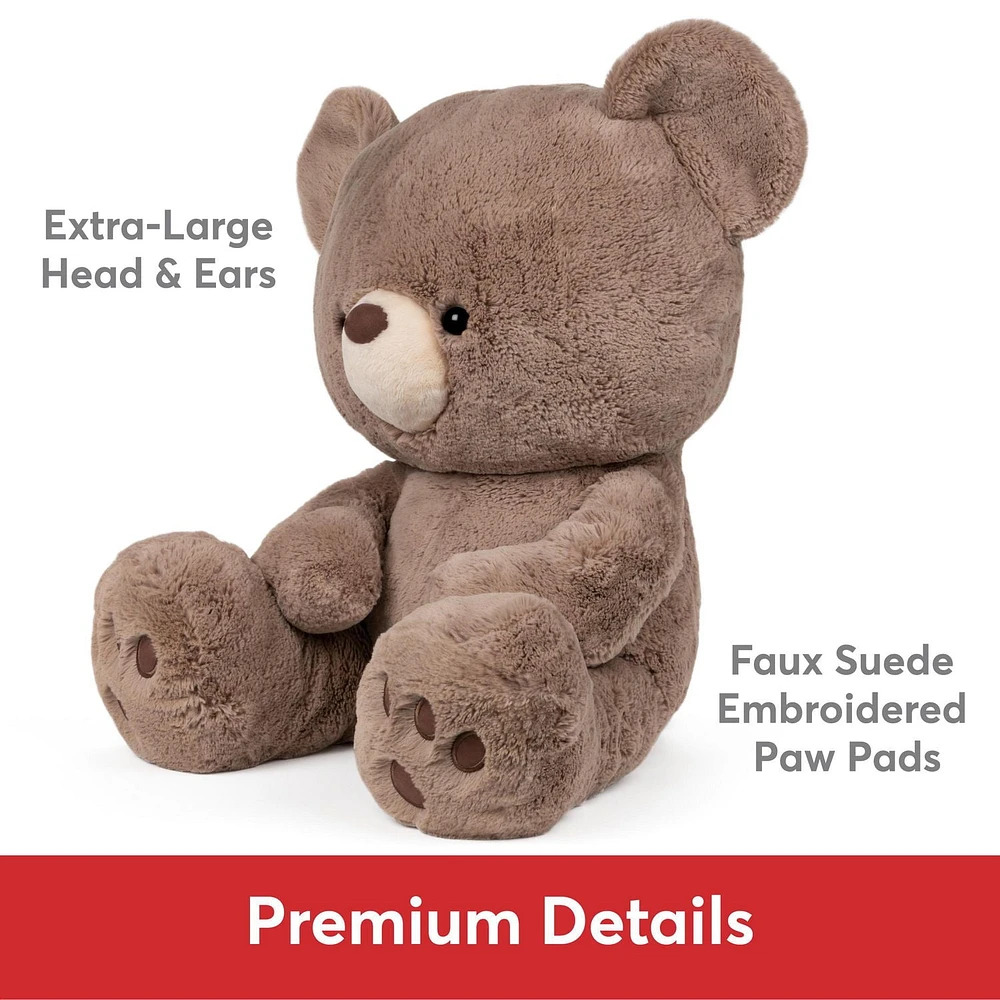 GUND, Ours en peluche Kai, marron taupe, 58,4 cm