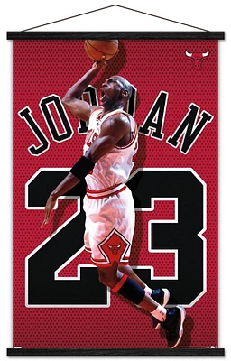 Michael Jordan - Jersey Wall Poster
