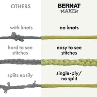 Bernat® Maker™ #5 Bulky Cotton Yarn, 8.8oz/250g 317 Yards