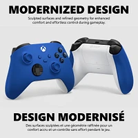 Xbox Wireless Controller – Shock Blue for Xbox Series X|S, Xbox One, and Windows Devices