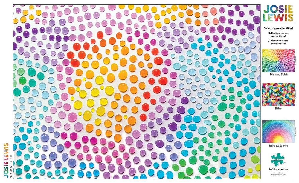 Buffalo Games - Le puzzle Josie Lewis - Hue Dew - en 500 pièces