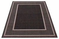 Tapis Moderne ECARPET pour Salon, Salle à Manger et Chambre à Coucher Collection<br>Jute Natura