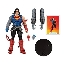 McFarlane Toys - DC Multiverse - Dark Nights Death Metal - Figurine Superman avec pièces Build-A Darkfather