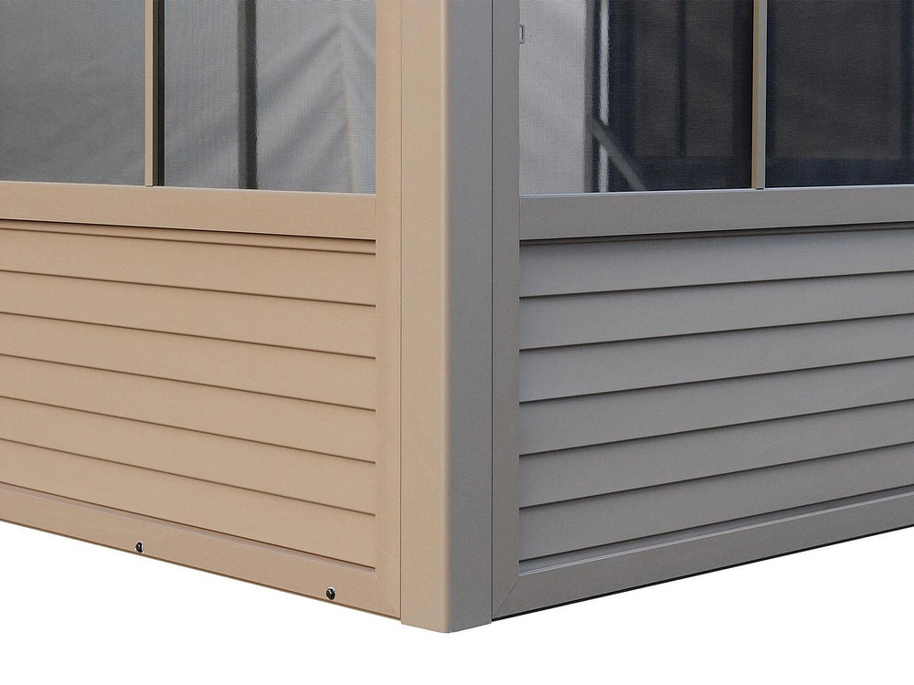 Florence Add-A-Room with Metal Roof 10 Ft. x 16 Ft. in Sand