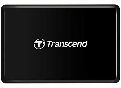 Transcend All-in-1 Multi Memory Card Reader, USB 3.0/3.1 Gen 1, Black