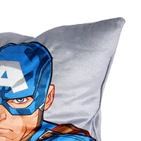 Oreiller decoratif Marvel Captain America 13po x 16po