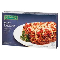 Roman Cheese Roman Meat Lasagna Topped with Mozzarella Cheese, 908 g