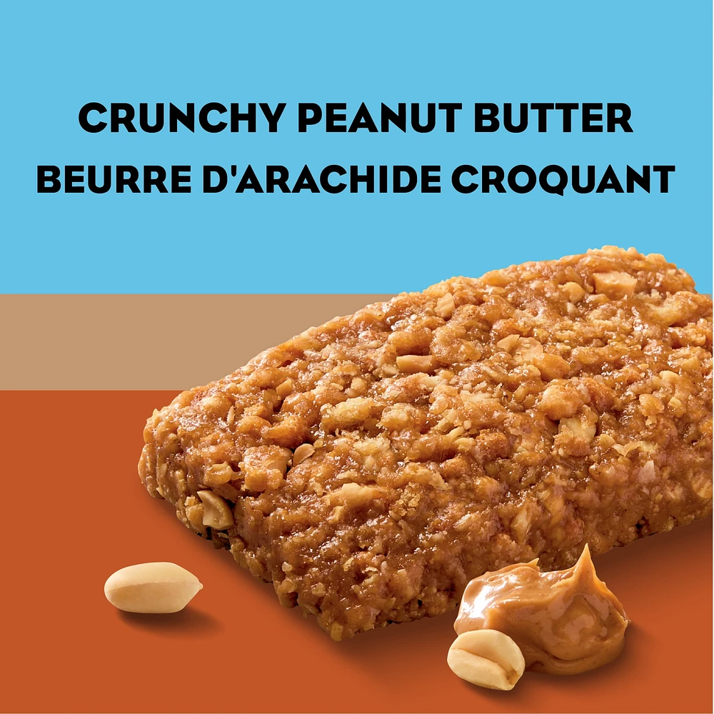 CLIF BAR Energy Bars, Crunchy Peanut Butter, Granola Bar, High in Protein, Contains 70% Organic Ingredients, (Pack of 15), 1.02 kg