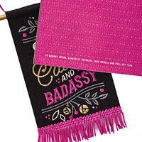 Carte de fête pour les femmes – Signature de Hallmark (Drapeau « Sassy and Classy »)