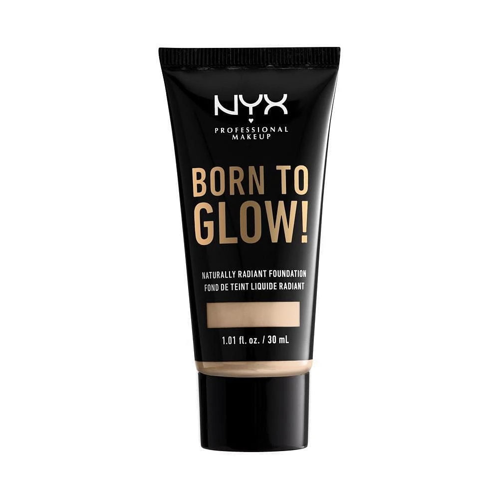 NYX Professional Makeup Born to Glow! Naturally Radiant Foundation, 30 mL